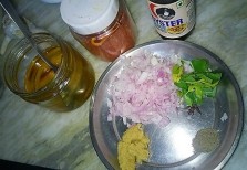 Ingredients of Basa Chili Basil